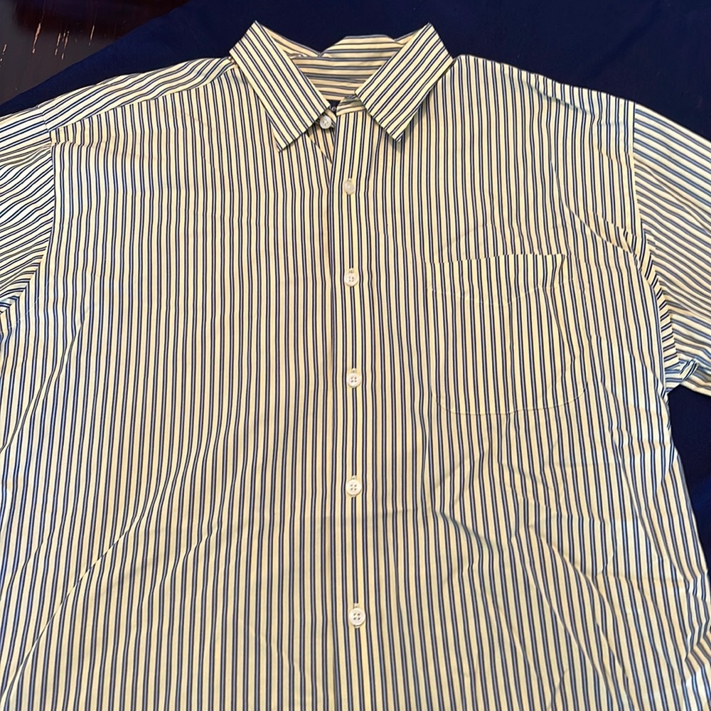 Mens Austin Reed long sleeve  yellow/blue